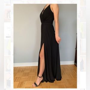 Black Prom dress, worn once. Size 10. Original price $500